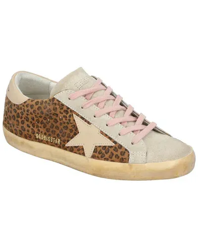 Golden Goose Superstar Sneaker In Brown