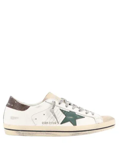 Golden Goose Superstar Sneakers In Brown