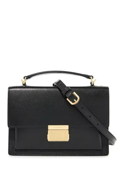 Golden Goose 'venice Leather Handbag With Palmell In Black