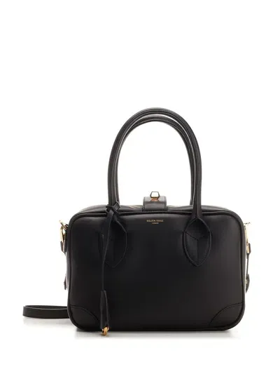 Golden Goose Vita Black Bowling Bag