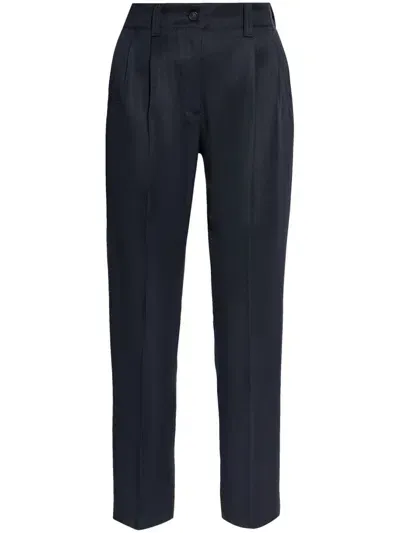 Golden Goose Wool Blend Pants In Blue