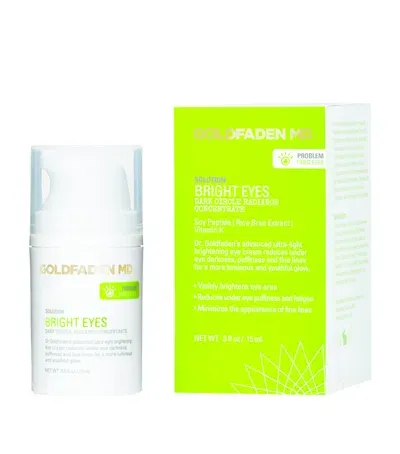 Goldfaden Md Bright Eyes Dark Circle Radiance Concentrate In White