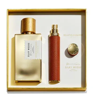 Goldfield & Banks Silky Woods Pure Perfume Deluxe Coffret In White