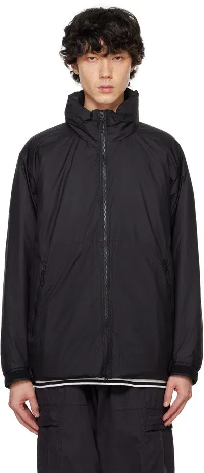 Goldwin Black Windstopper By Gore-tex Labs Puffy Jacket