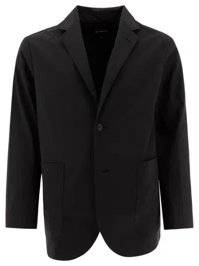 Goldwin Wool Blend Twill 2b Jackets In Black