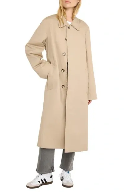 Good American Classic Trench Coat In Mineral001