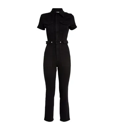 Good American Fit For Success Jumpsuit In Black001