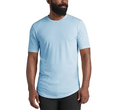 Goodlife Slim Fit Short Sleeve Tee In Cool Blue