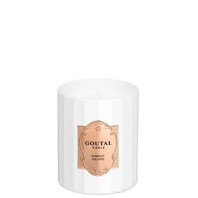 Goutal Home Collection Ambre Et Volupte Candle 185g In White