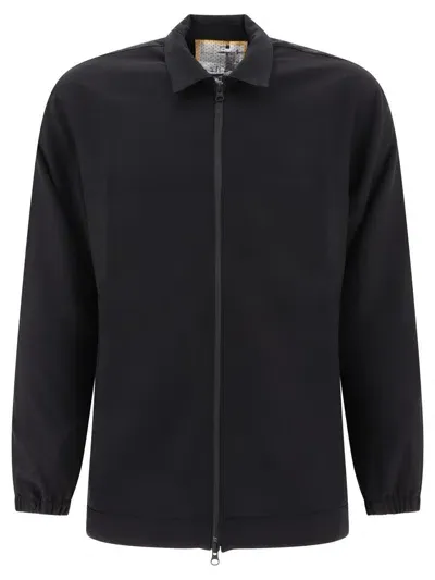 Gr10k Wool Panelled Jacket In Black