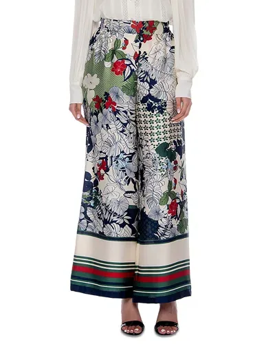 Gracia Wide Leg Pants In Multi