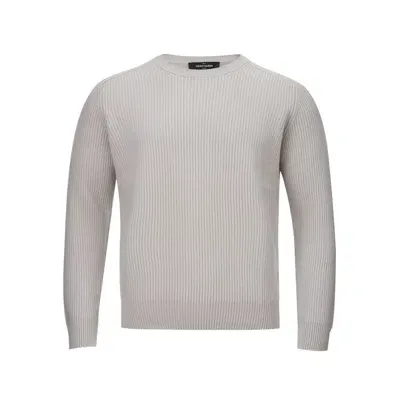 Gran Sasso Elegant Gray Cashmere Sweater