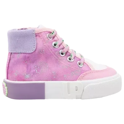 Ground Up Girls   Star Wars High Top In Pink/multi