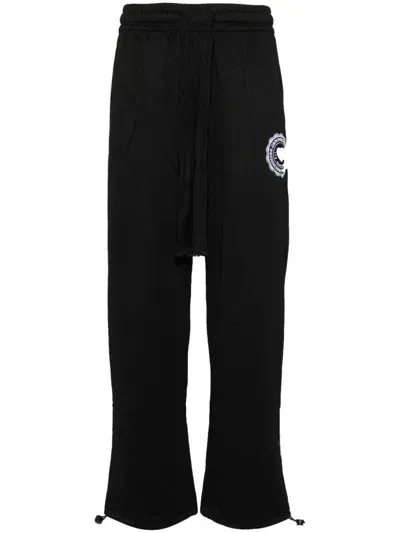 Ground Zero Logo-print Track Pants In Schwarz