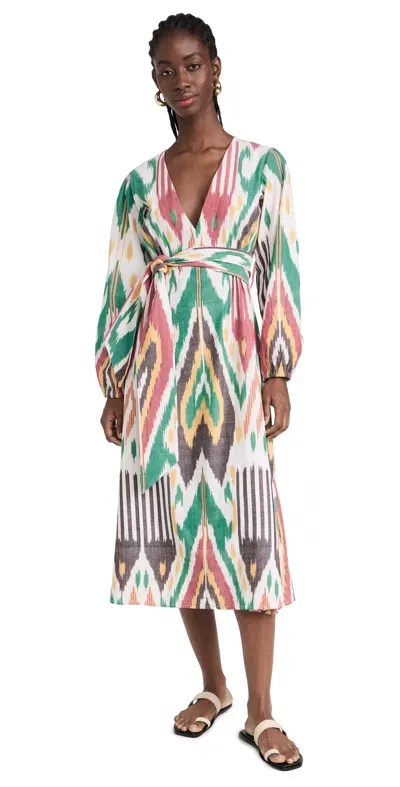 Guadalupe Atira Ikat Dress Multi