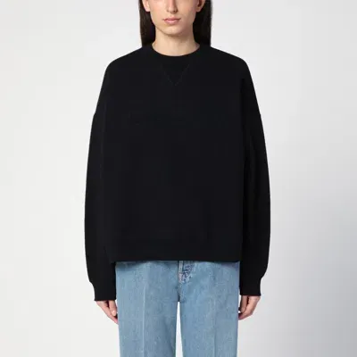 Gucci Black Cotton Blend Sweatshirt