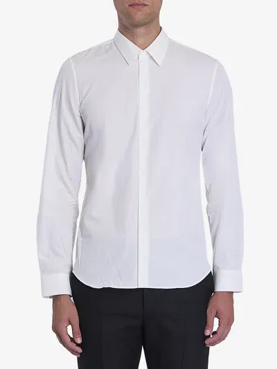 Gucci Camicia In Popeline Di Cotone In White