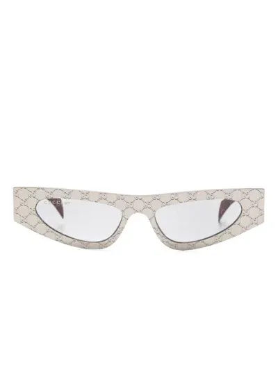 Gucci Cat Eye-frame Sunglasses In Gray