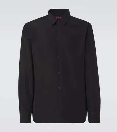 Gucci Cotton Poplin Oxford Shirt In Schwarz