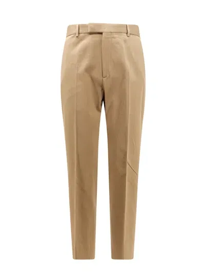 Gucci Cotton Pants In Brown