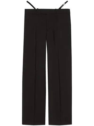 Gucci Cruise Wool Trousers In Black