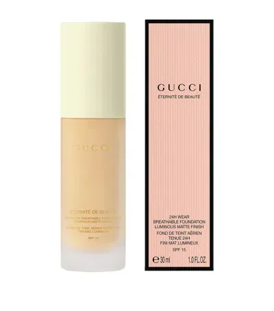 Gucci Eternité De Beauté Matte Foundation Spf 15 In White