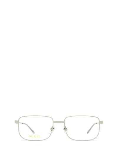 Gucci Eyewear Eyeglasses In Silver