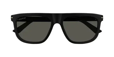 Gucci Eyewear Oval In Black