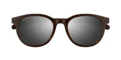 Gucci Eyewear Round Frame Sunglasses In Multi