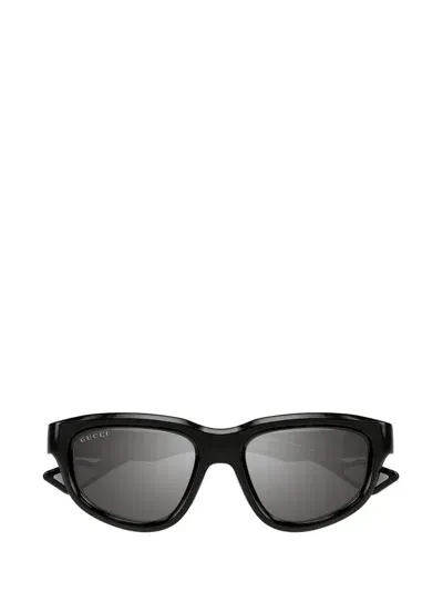 Gucci Eyewear Square Frame Sunglasses In Black