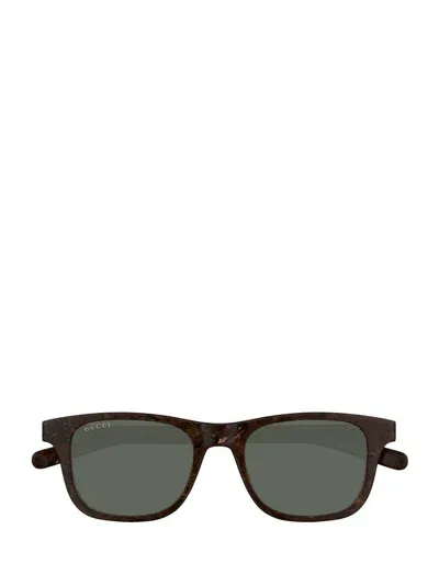 Gucci Eyewear Square Frame Sunglasses In Multi