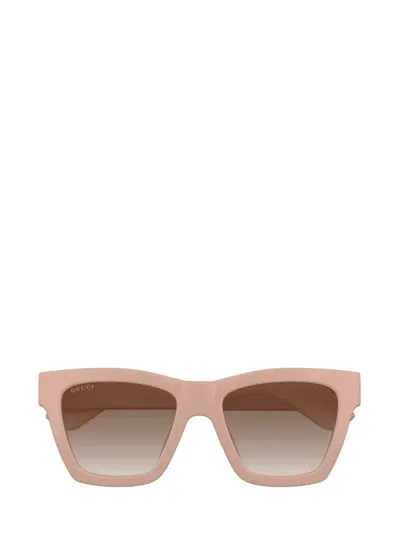 Gucci Eyewear Square In Pink