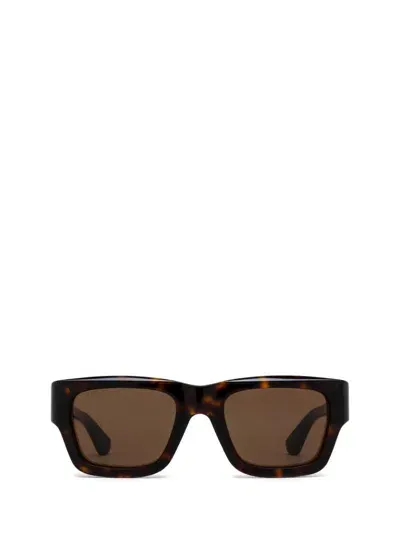 Gucci Eyewear Sunglasses In Brown