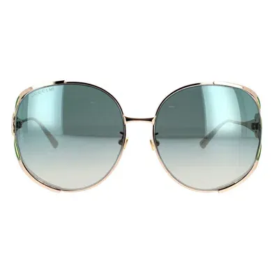 Gucci Eyewear Sunglasses In Gold