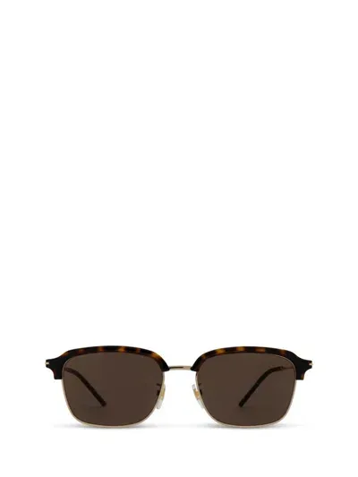 Gucci Eyewear Sunglasses In Gold