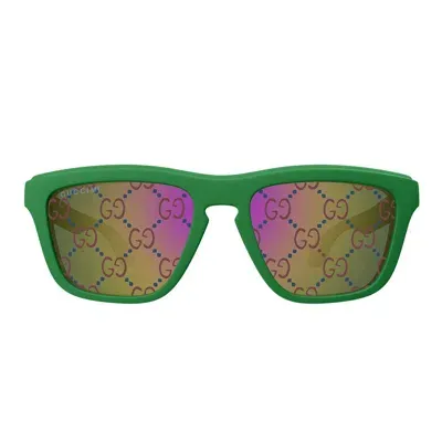 Gucci Eyewear Sunglasses In Green