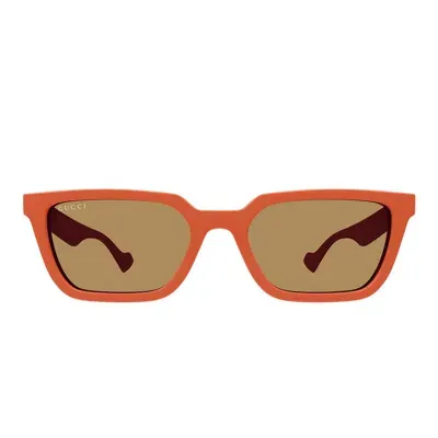 Gucci Eyewear Sunglasses In Orange