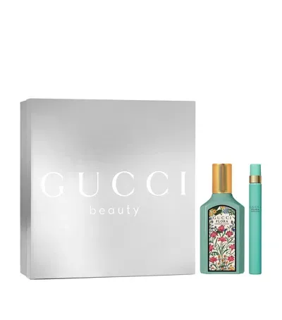 Gucci Flora Gorgeous Jasmine Eau De Parfum Fragrance Gift Set In White