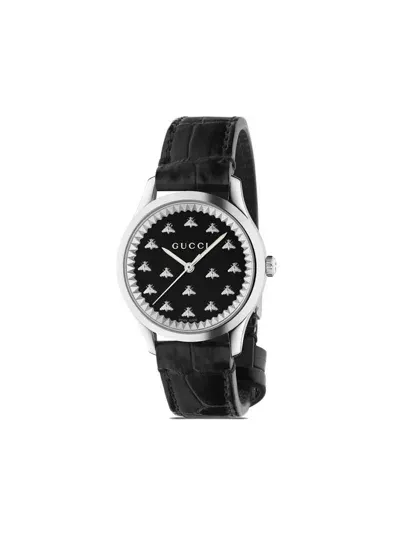 Gucci G-timeless 32mm In Black