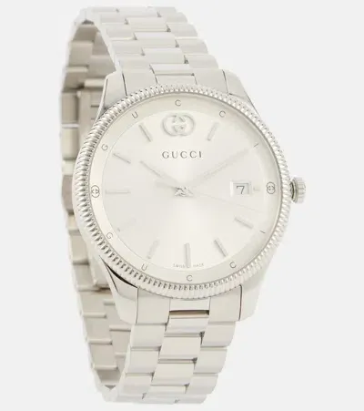 Gucci G-timeless 38mm Stainless Steel Watch In Neutral