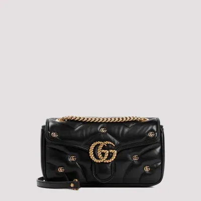 Gucci Gg Marmont Small Shoulder Bag In Black