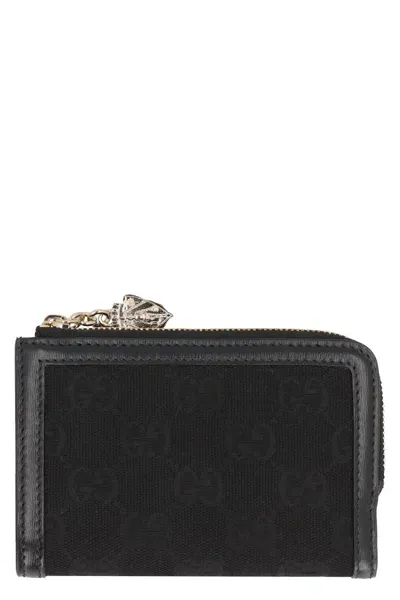 Gucci Gg Mini Wallet In Black