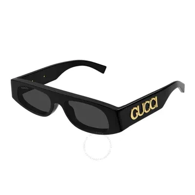 Gucci Grey Browline Ladies Sunglasses Gg1771s 001 51 In Black