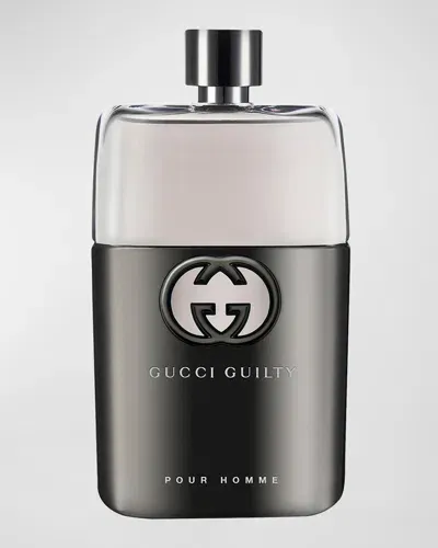 Gucci Guilty Pour Homme Eau De Toilette, 5 Oz. In Gray