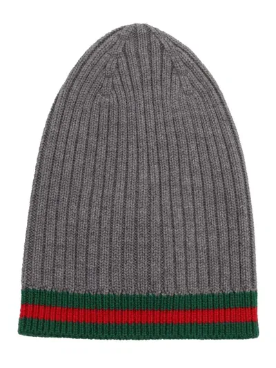 Gucci Hat Ribhat Web J In Gray