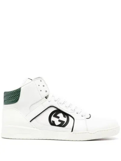 Gucci High-top-sneakers In White