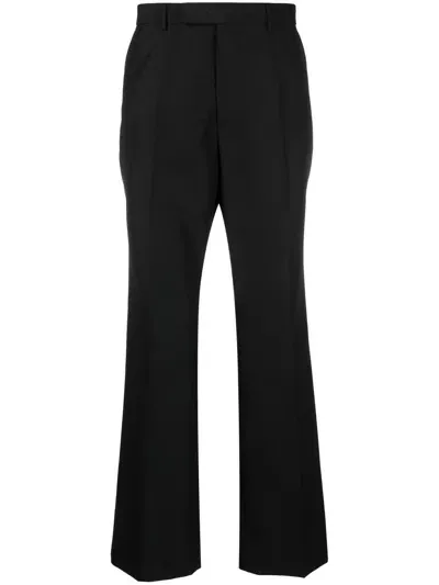 Gucci High-waisted Tailored Trousers In Schwarz