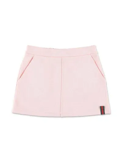 Gucci J Skirt In Pink & Purple