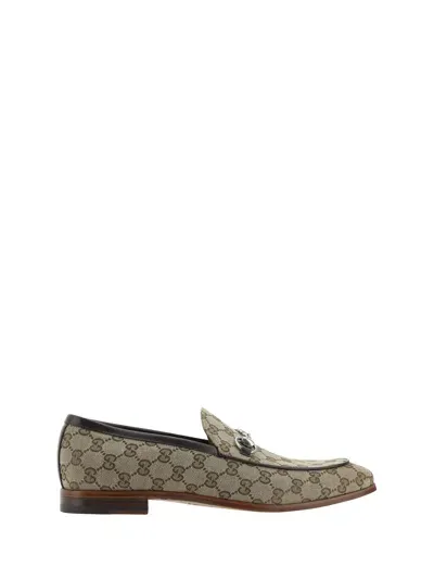 Gucci Loafer Shoes In Cream