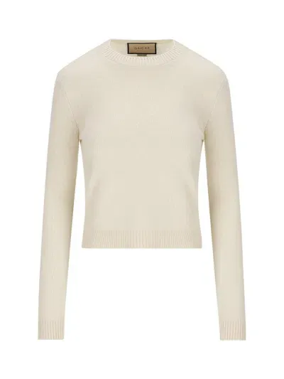 Gucci Long-sleeve Knit Sweater In Default Title